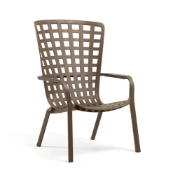 Folio Fauteuil de jardin réglable et empilable en polypropylène design