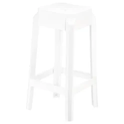 Fox Tabouret snack moderne en plexi hauteur 65 cm