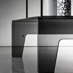 Frog Sovet® Table basse design carrée en verre