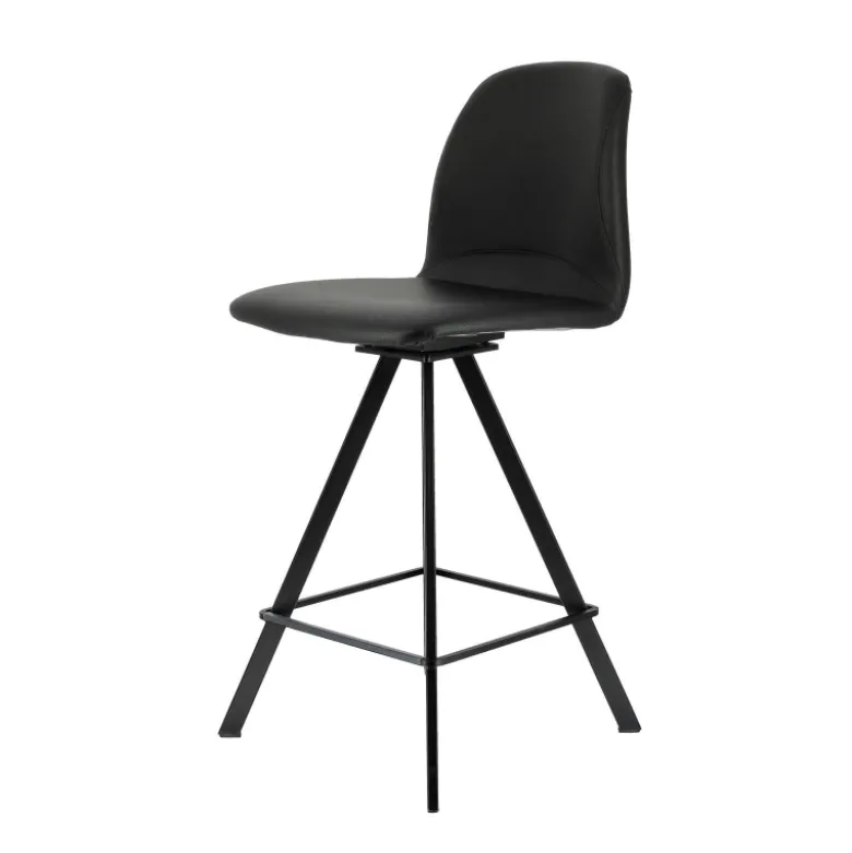 Girona Tabouret snack pivotant moderne en simili