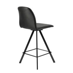 Girona Tabouret snack pivotant moderne en simili