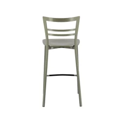 Go Clip Connubia® Tabouret snack contemporain en métal et multiplis bois