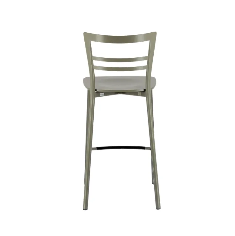 Go Clip Connubia® Tabouret snack contemporain en métal et multiplis bois