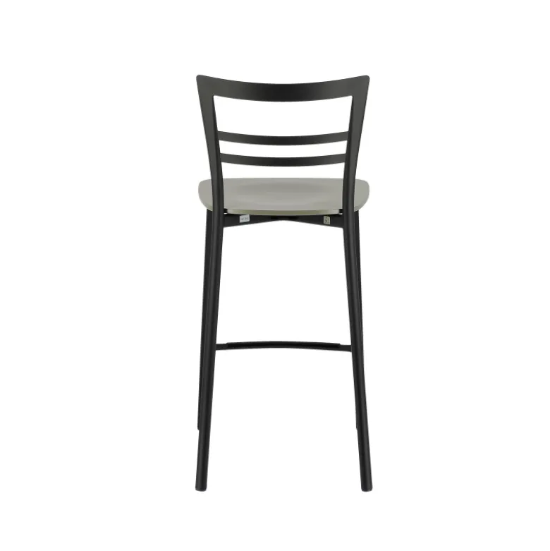 Go Clip Connubia® Tabouret snack contemporain en métal et multiplis bois