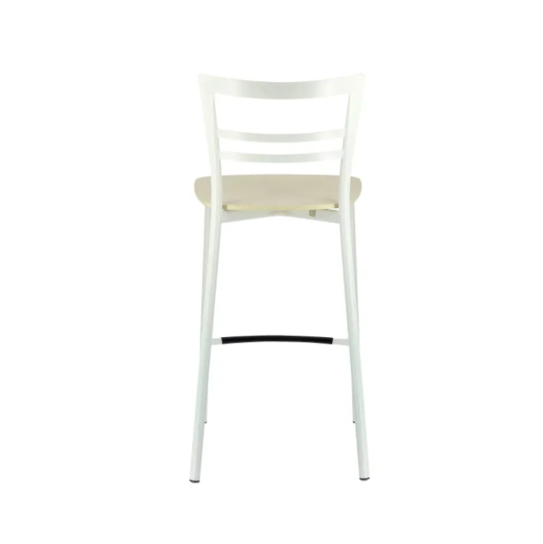 Go Clip Connubia® Tabouret snack contemporain en métal et multiplis bois
