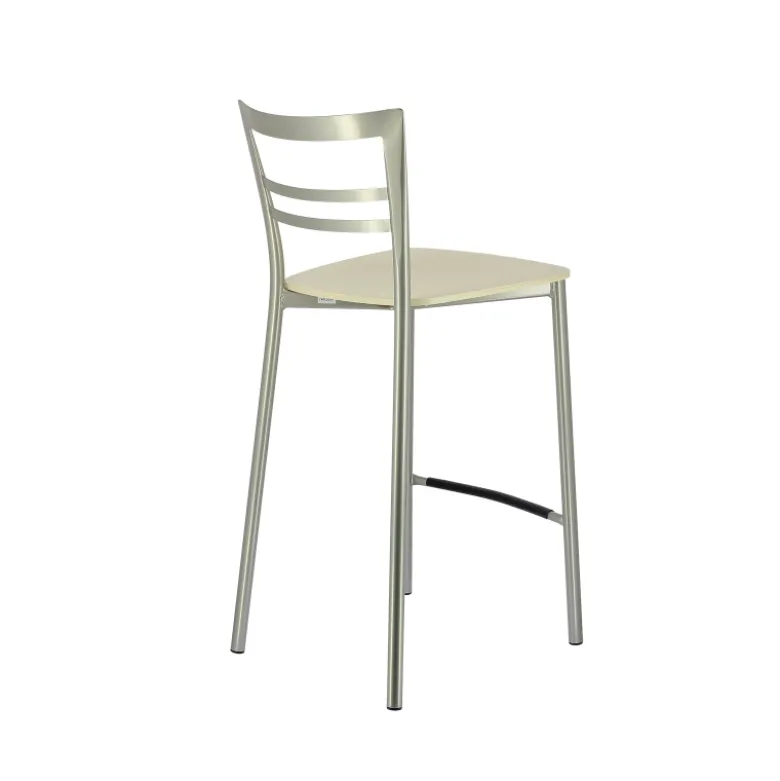 Go Clip Connubia® Tabouret snack contemporain en métal et multiplis bois