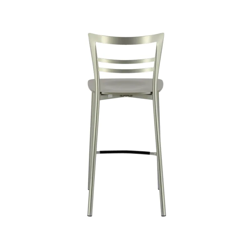 Go Clip Connubia® Tabouret snack contemporain en métal et multiplis bois