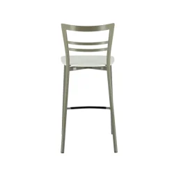 Go Clip Connubia® Tabouret snack contemporain en métal et multiplis bois