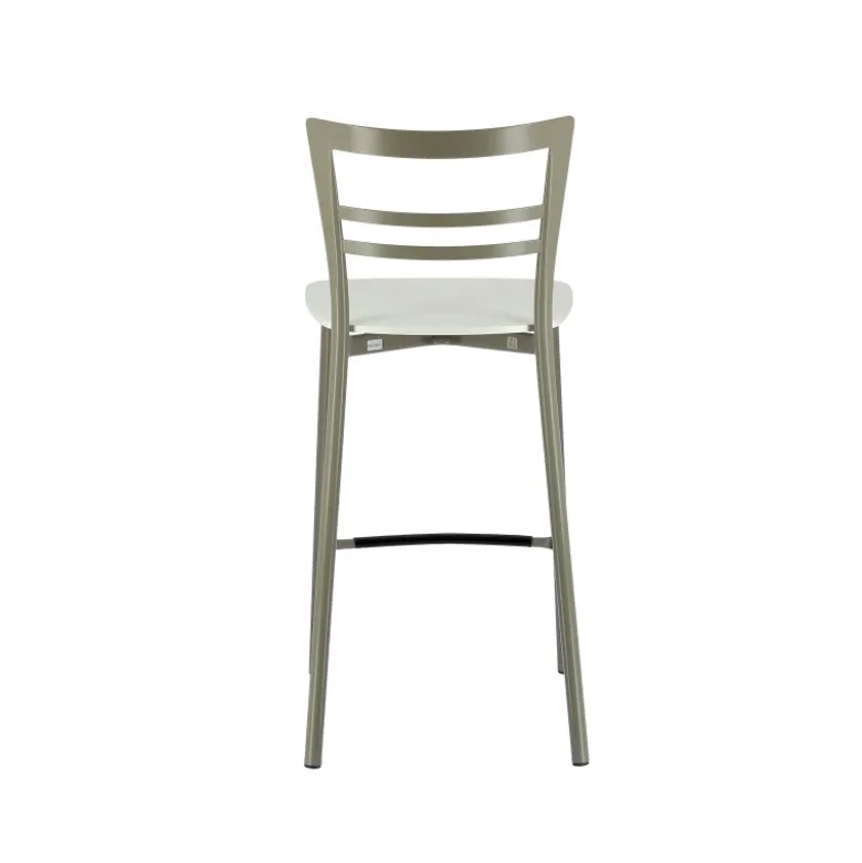 Go Clip Connubia® Tabouret snack contemporain en métal et multiplis bois