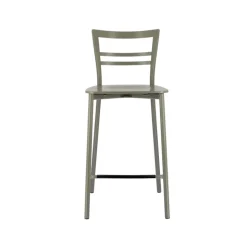 Go Clip Connubia® Tabouret snack contemporain en métal et multiplis bois