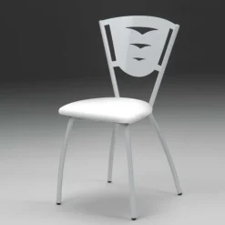 Hévéa Carrier® Chaise de cuisine en métal fabriquée en France