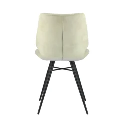 IbérisChaise design vintage rembourrée en velours