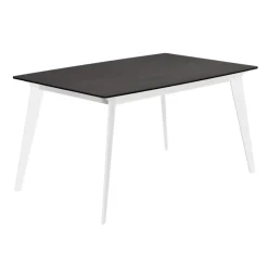 Infiné Table de salle à manger en céramique extensible