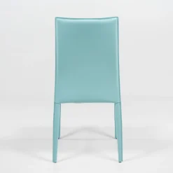 Kesha Chaise contemporaine en croûte de cuir