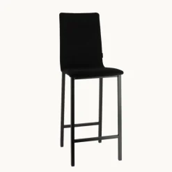 Koko Mobliberica® Tabouret snack en tissu dossier haut