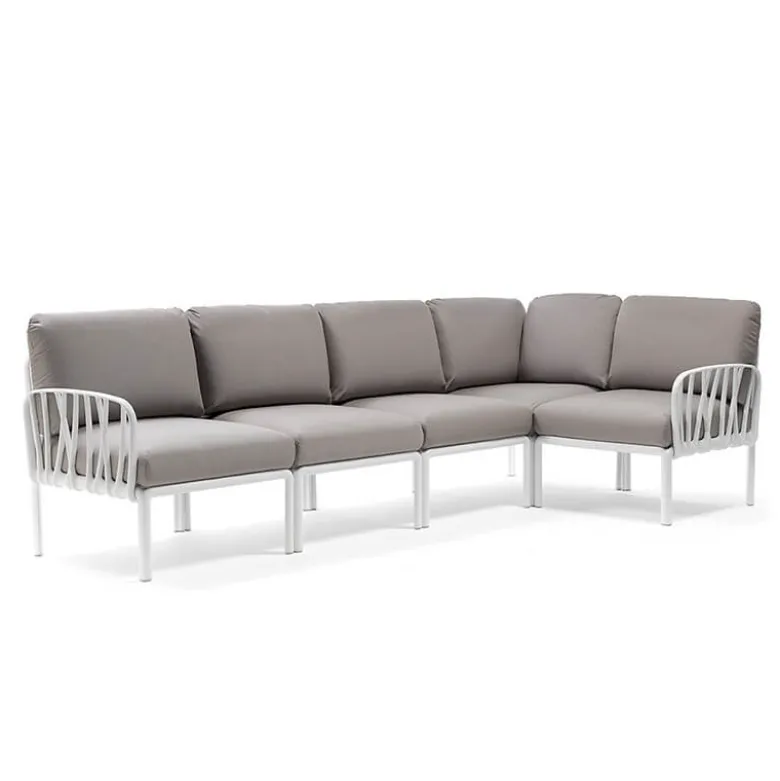 Komodo Canapé modulable d'extérieur 5 places