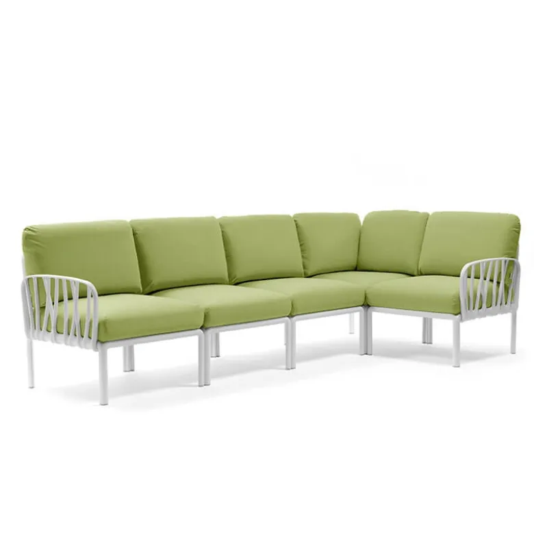 Komodo Canapé modulable d'extérieur 5 places