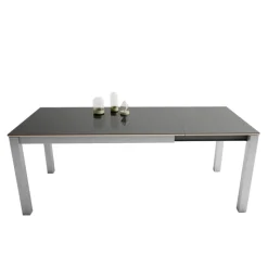 Kyoto Table rectangulaire en verre extensible