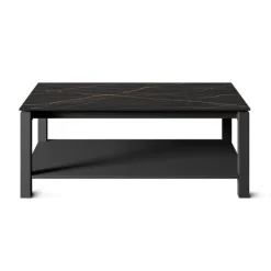 Lakera mini Table basse tendance en dekton et en acier