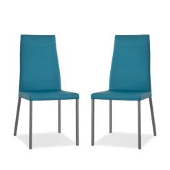Lena Chaise italienne en cuir