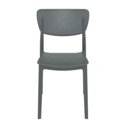 Lucy Chaise moderne en polypropylène micro perforé