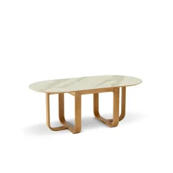 Luge Table à manger en céramique design