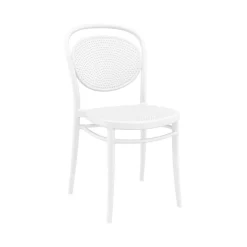 Marcel Chaise de jardin moderne empilable en polypropylène