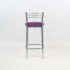 Marta Tabouret snack de cuisine en métal assise rembourrée