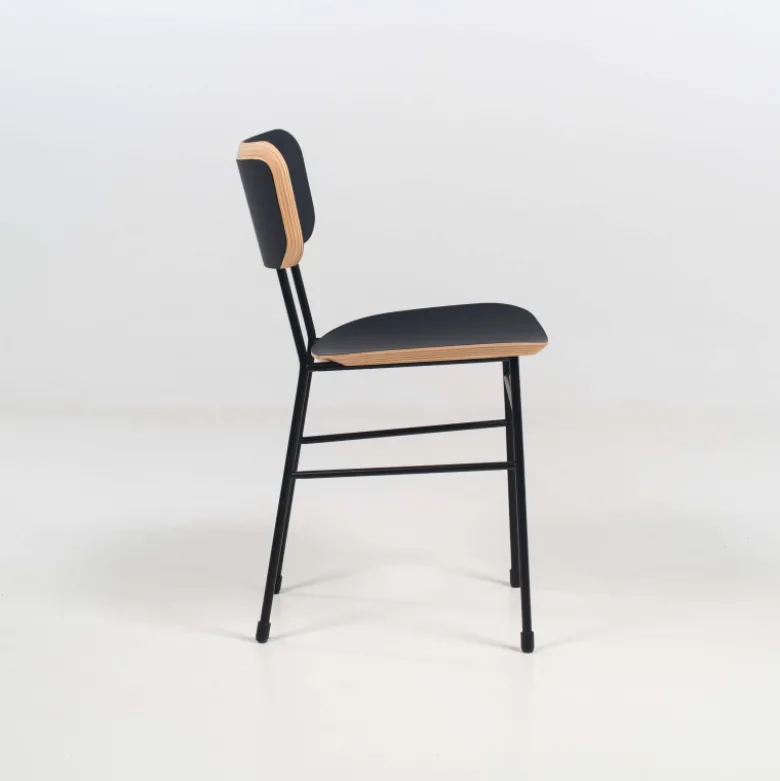 Master S Midj® Chaise rétro en fénix et métal