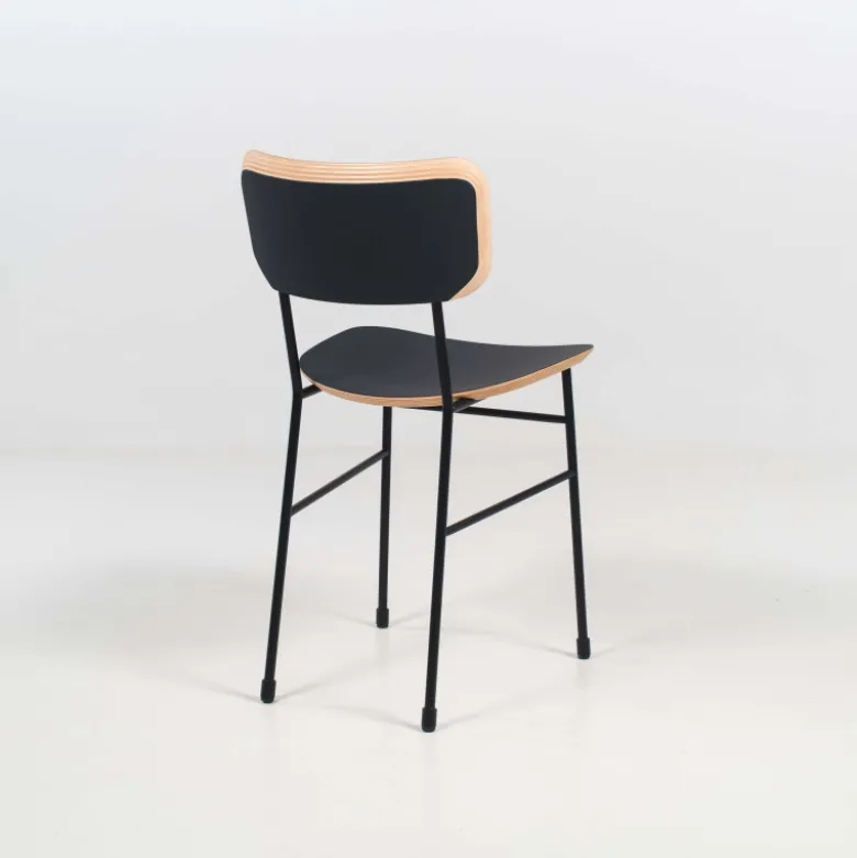 Master S Midj® Chaise rétro en fénix et métal