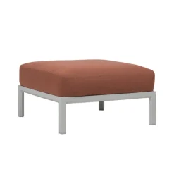 Maximo Pouf de jardin en polypropylène et tissu