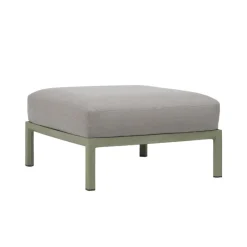 Maximo Pouf de jardin en polypropylène et tissu