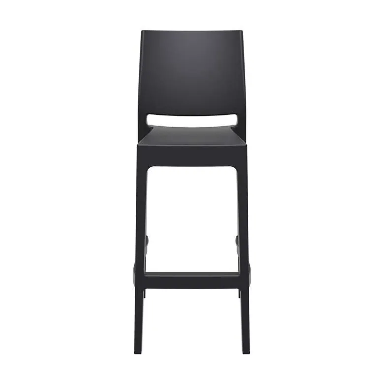 Maya Tabouret de bar empilable en polypropylène