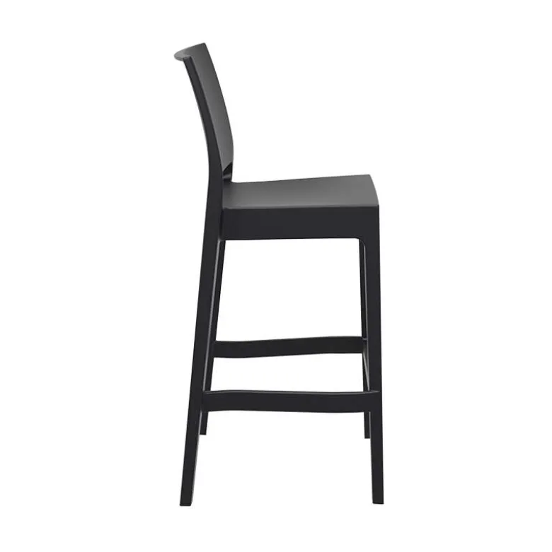 Maya Tabouret de bar empilable en polypropylène