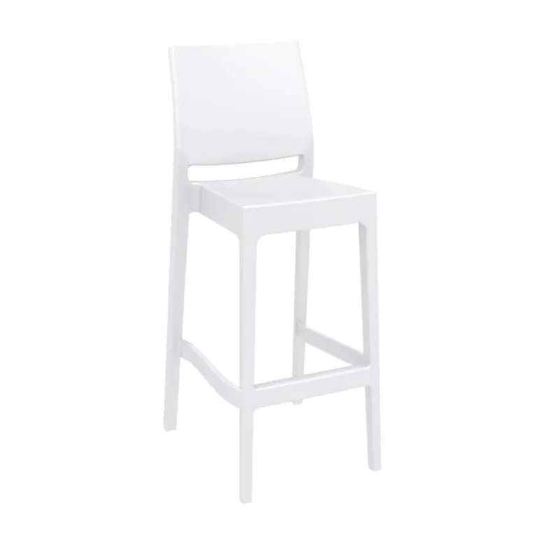 Maya Tabouret de bar empilable en polypropylène
