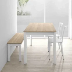 Multiplus Table sur mesure en stratifié pieds en métal