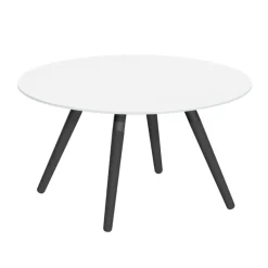 Nuba mini verre Table de salon design ronde en verre