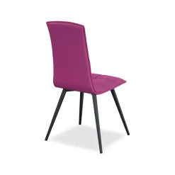Oregon Chaise matelassée italienne avec pieds en métal