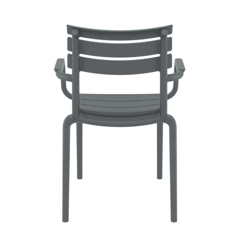 Paris Fauteuil moderne empilable en polypropylène
