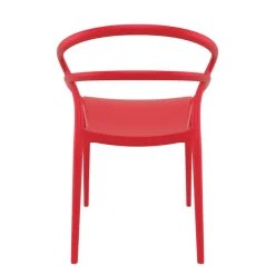 Pia Chaise de jardin tendance empilable en polypropylène