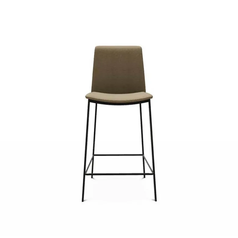 Primera Tabouret snack de style contemporain belge en tissu