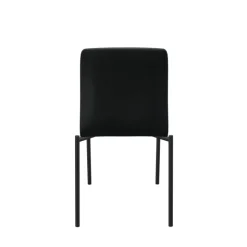 Pro'G Chaise moderne en métal et simili