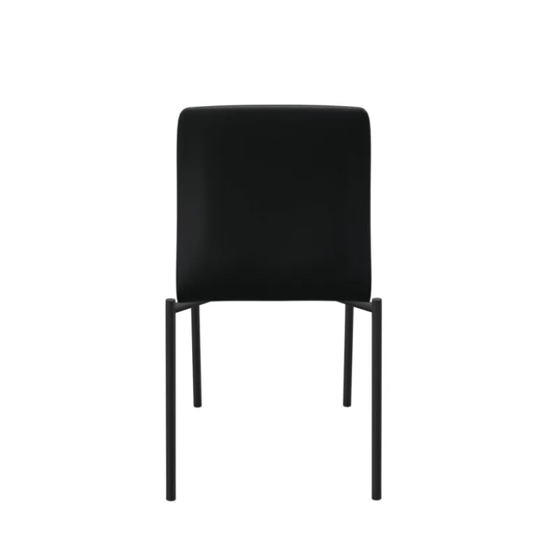 Pro'G Chaise moderne en métal et simili