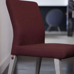 Pure classic Mobitec® Chaise cocooning en tissu et pieds bois