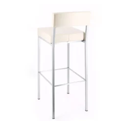 Quinta Tabouret de bar moderne en métal et simili