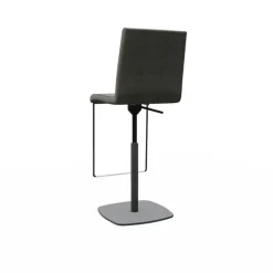 Sherpa Tabouret haut réglable et pivotant en tissu fabriqué en Belgique