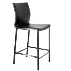 Sierra Tabouret snack en métal et simili