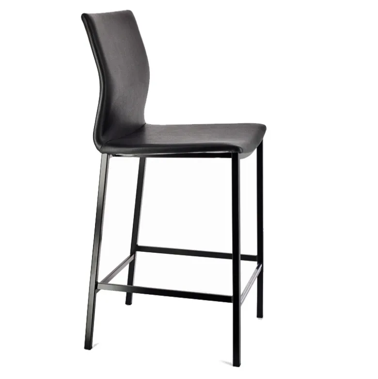 Sierra Tabouret snack en métal et simili