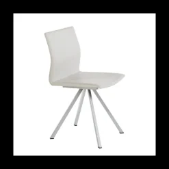 Silva Chaise design en métal et simili