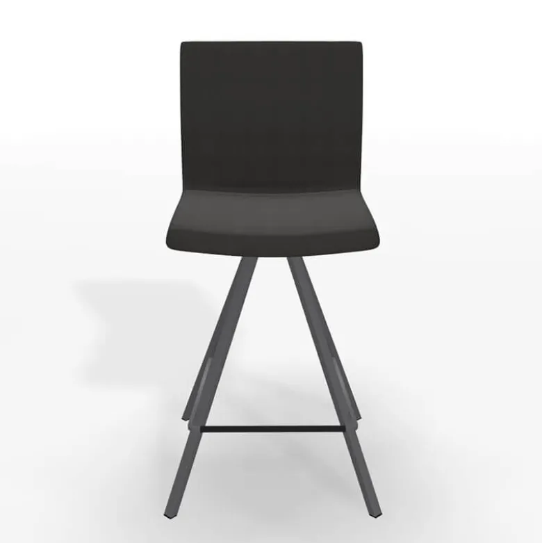 Silva Tabouret snack design tissu et métal